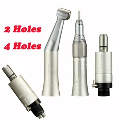 Dental Slow Low Speed Straight/Air Motor/ Contra Angle Handpiece 2/4Hole Fit NSK