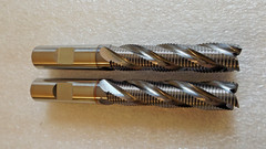 New 2 Widia Hanita 4 Flute HN US 6216 M42 Roughing End Mills