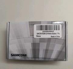 SAMCOM BTEAT-02 Wireless Earpiece with 2 Pin Dongle for FPCN30A/FPCN10A Radios