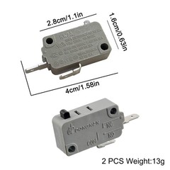 KW3A Microwave Oven Door Interlock Switch 16A 125VAC/250VAC Microwave Oven Re…