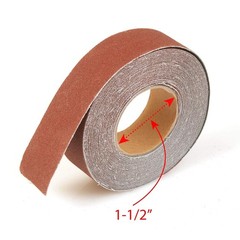 1″ x 20′ Cloth Multi Abrasive Rolls Pack with Steel Dispenser