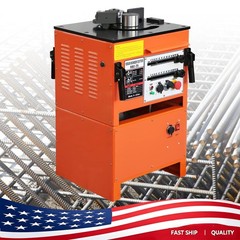 1600W Electric Rebar Bender Cutter 0-180° Bend Max 1 Inch 25mm Rebar Machine NEW