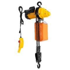 Electric Chain Hoist Single Phase Crane Hoist 2200 lbs Load 10 ft Lifting 1300W