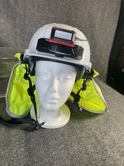 Milwaukee BOLT Type 2 Class C Safety Helmet 48-73-1093 RedLithium Headlamp USB