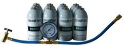 R600a, r-600a Refrigerant, 1 case & gauge kit Enviro-Safe #8058