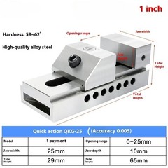 Flat Jaws High Precision QKG Right Angle Grinder Fast Moving Precision Vice-