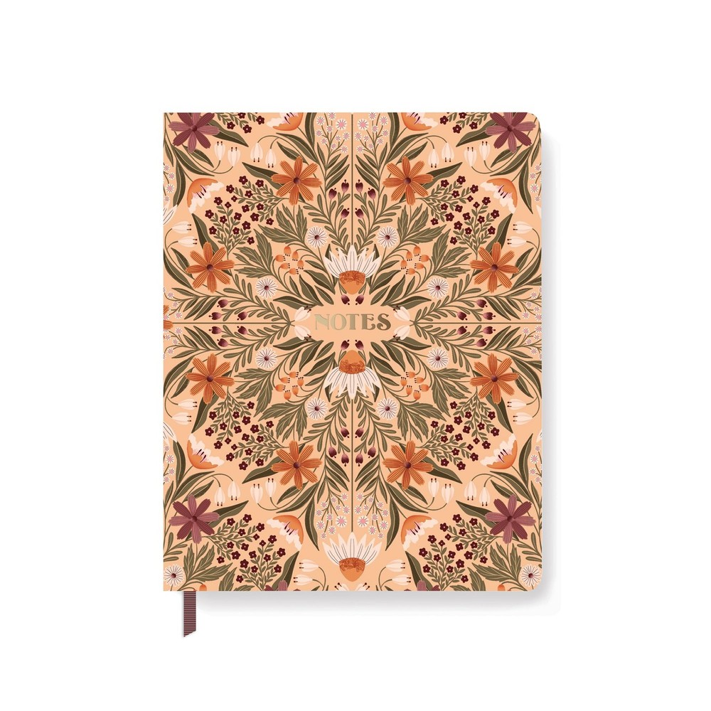 Studio Large Paperback Journal, “MEADOW FLOWER” 7.5″ w x 9.5″ h, 208 pages, J…