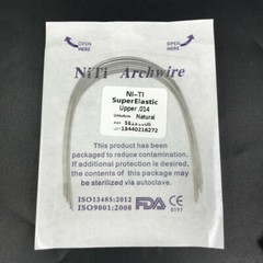 100pcs Dental Orthodontic Super Elastic Niti Arch Wire Round Ovoid/Natural Form