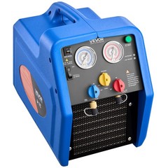 VEVOR Portable Refrigerant Recovery Machine 3/4 HP Single Cylinder Vapor Liquid