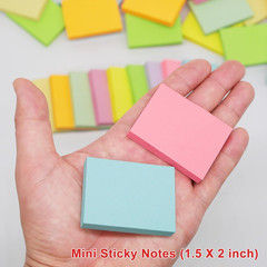 1.5×2 Inch Sticky Notes 36 Pads 2160 Sheets Pastel