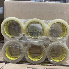 36 Rolls 3M 375 Scotch 2″ Clear Packaging Carton Sealing Tape