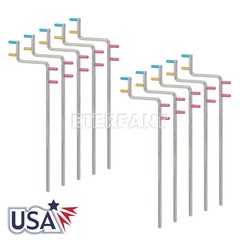 5PCsUniversal Aiming Arm Color Coded Rinn XCP-ORA Style X-Ray Positioning System