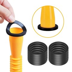 10-Count Replacement Fuel Can Spout Seals – Easy to Install Rubber Gaskets