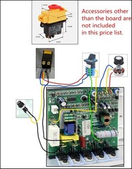 〖US〗750W 550W DC Brushed Motor Control Board for Mini Lathe CJ0618 CJ18A WM210V