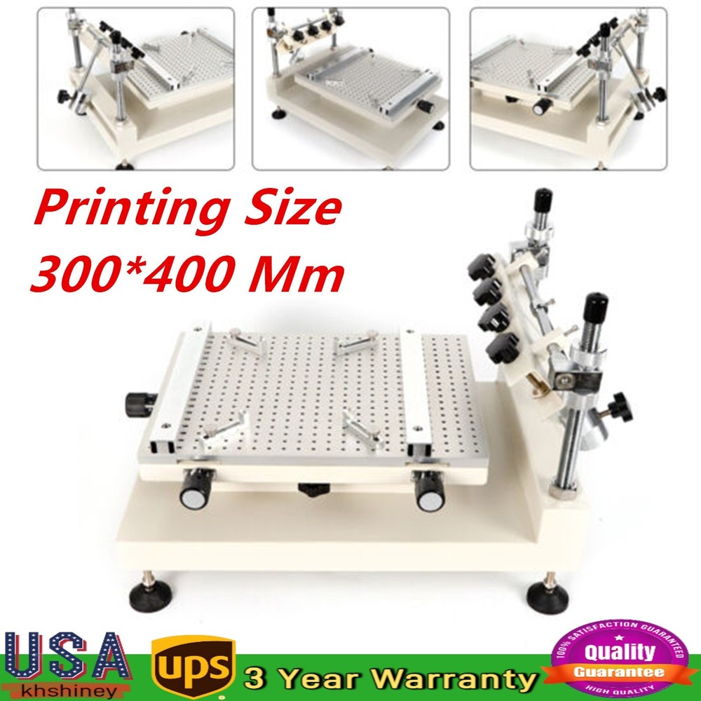 3040 Manual Stencil Printe Solder Paste Printer SMT Screen PCB Stencil Printer