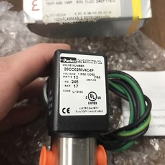 Parker 20CC02MV4C4F Solenoid 245psi 110/50-120/60 10w 17bar