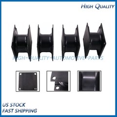 4PCS Fit Stanley Hydraulic Vibratory Plate Compactor Rubber Isolator Shock Mount
