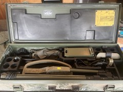 Vallon ML 1620 B Ground Search Metal Detector Kit w/ Case/ vintage/ military