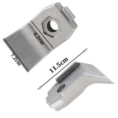 27Pcs F0010-3 Replacement Denis Cimaf Type 3 Teeth Silver Steel for DAH Series
