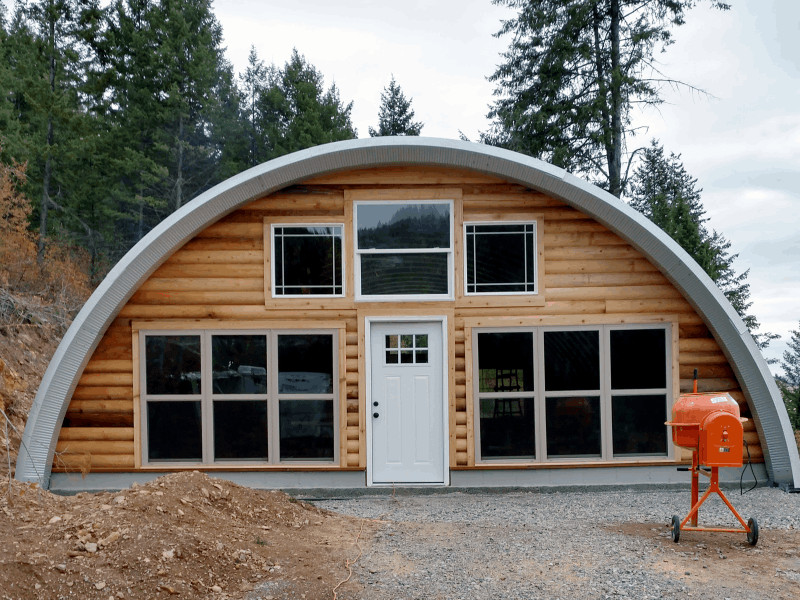 Prefab Steel Building 40ft W X 20ft L | Q-Model Quonset Hut Kit FREE SHIPPING