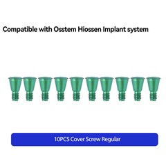 Dental Cover Screws Mini Regular for Osstem Hiossen Healing Abutment Hex 1.2