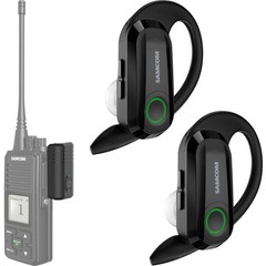 SAMCOM Wireless Headset with 2 Pin Dongle for 1 2 Earpiece