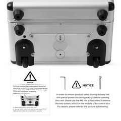 Portable Mobile Dental Delivery Unit Air Compressor Syringe Suction 4 Hole USA