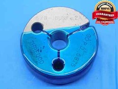 5/8 18 UNF 2A THREAD RING GAGE .625 .6250 GO ONLY P.D. = .5875 INSPECTION CHECK