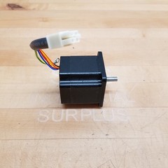 Schneider Electric BRS366HS0194 Stepper Motor, 28.3 VAC, 11.9 VRMS/1000 RPM