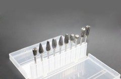 10X Tungsten Carbide Dental Acrylic Bur Drill Coarse Cutter 2.35mm Shank US3903