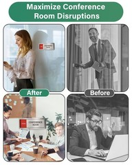 Office Door Signs Do Not Disturb, In Use/Available Slider Sign for Home Offic…