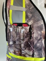 FX High Visibility Reflective Camouflage Safety Vest w/ ID pocket(Small-5XL)