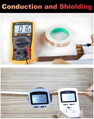 2″ x 50′ Copper Foil Tape – Conductive Adhesive for EMI/RFI Shielding, Grounding