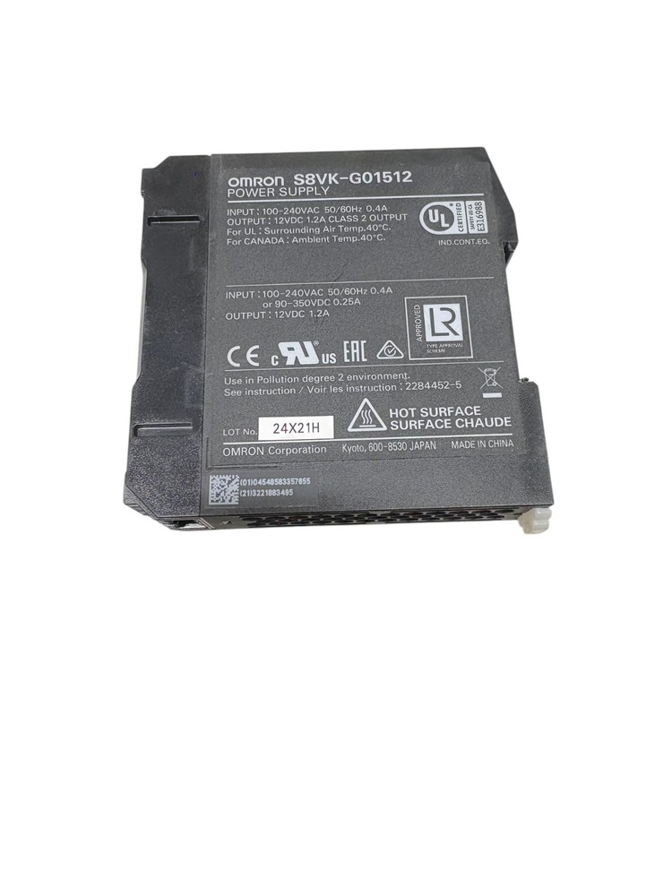 OMRON S8VK-G01512 Power Supply 🔥 Fast Shipping 🔥