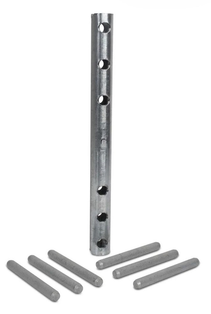 Simpson CBT4Z-KT Concealed Beam Tie ZMAX 6×6 Post Beam Connector, for 6×6 beams
