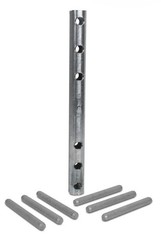 Simpson CBT4Z-KT Concealed Beam Tie ZMAX 6×6 Post Beam Connector, for 6×6 beams