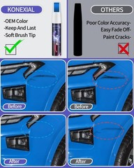 Touch up Paint Atlas Blue Metallic B3/M7440 12ml for Ford – Quick Scratch Repair