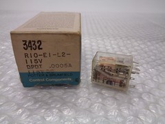 POTTER & BRUMFIELD R10-E1-L2-115V RELAY NSMP