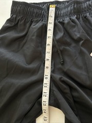 Chef Works Men/Unisex Black Polyester/Cotton Blend Pants Size Medium Brand New