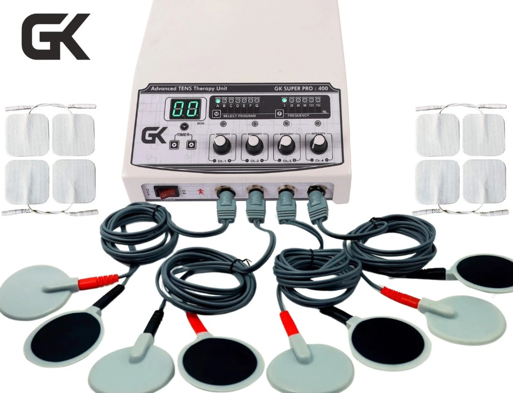 Prof. Home use 4 Channel Electrotherapy Physical Ultrasound Therapy Machine USA