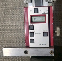 SCHERR-TUMICO 24″Digital Height Gauge EHK-6003Made in Japan USED See Description