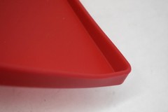 Hoover Silicone Vacuum Mat Tray Flexible Utility Pad 15×19 Inch Red New