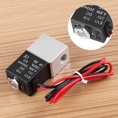 2 Way Normally Closed DC 24V Electric Solenoid Air Valve 1/8″ NPT