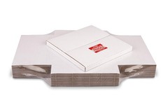 White Vinyl Record Mailers 13×13 Cardboard LP Album Shipping Boxes 20 Pack