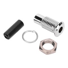 20Pcs/set LED Holder Bezel Mount Brass Light-Emitting Diode Flat Metal Base 3mm