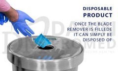 Disposable Blade Remover Handheld No-Touch for Scalpels, Dermaplaning, and Razor