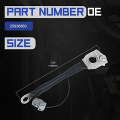 High Current Capacity Enhanced Insulation Automotive Battery Cable Wire 25936860