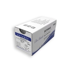 Silk Braided Training Stitch Sutures , Pack of 12, Sterile, Ready Pack