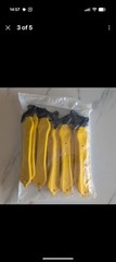 10 Klever Excel Fastenal 7″ Yellow Hook Style Safety Cutter Box Tape KCJ-4-30Y