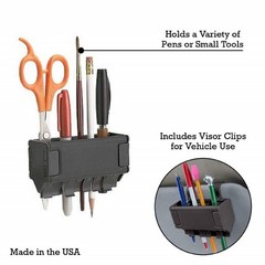 Easy To Use Products Pen Grip, Pencil Holder in Black (1 1 Pack Black,
